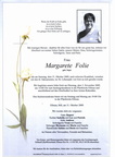 2009-10-31 - Margarete Folie