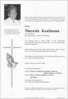 2001-01-06 - Theresia Kaufmann