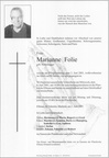 2001-06-02 - Marianne Folie