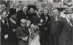 1949-04-03 - Der Lehrkörper der VS-Ellmau bei der Glockenweihe