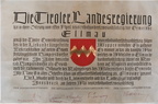 1972-05-07 - Wappenbrief des Ellmauer Gemeindewappens