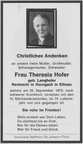 1975-09-25 - Theresia Hofer