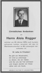1976-01-20 - Alois Rogger