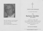1979-03-07 - Barbara Gandler