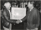1986-04-25 - Hans Döttlinger wird Ehrenobmann des FVV-Ellmau