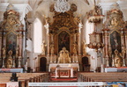 1987-04-03 - Innenansicht der Pfarrkirche vor der Renovierung 1978