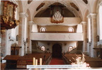 1987-04-04 - Innenansicht der Pfarrkirche vor der Renovierung 1987