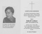 1987-05-31 - Jakob Leitner