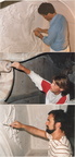 1987-07-20 - Renovierung der Pfarrkirche: Stukkaturen