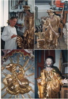 1988-03-07 - Renovierung der Pfarrkirche: Die Heiligen in der Werkstätte