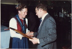 1988-05-27 - Ehrenzeichen in Gold für Marianne Prantner