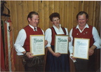 1989-02-11 - Ehrung beim Trachtenverein Ellmau