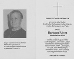 1989-08-22 - Barbara Ritter