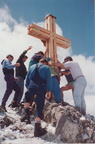 1991-06-30 - Gipfelkreuz auf der Karlspitze im Kaisergebirge