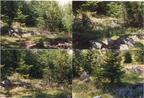 1991-09-10 - Die Überreste der alten Gaudeamushütte