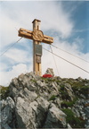 1991-09-15 - Gipfelkreuz auf der Karlspitze