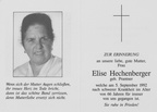1992-09-05 - Elise Hechenberger gestorben