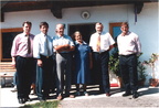 1994-09-12 - Minister Fischler vor dem Lierstätthof