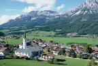 1997-10-00 - Ellmau Dorf vor Wildem Kaiser