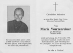 1998-11-07 - Maria Wurzenreiner