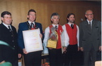 1999-04-24 - Ehrungen bei der Musikkapelle Ellmau