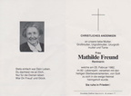 1982-02-23 - Mathilda Freund