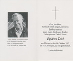 1992-10-14 - Egidius Told