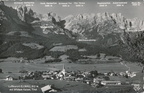 1960-00-00 - Ellmau Dorf mit Gipfeln im Wilden Kaiser