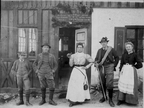 1909-00-00 - Gruttenpächter Georg und Katharina Stöckl mit Rosalia Oberndorfner, die für die Unterkünfte zuständig war