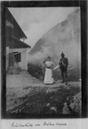 1910-00-00 - Gruttenwirtin Katharina Stöckl mit Bergführer
